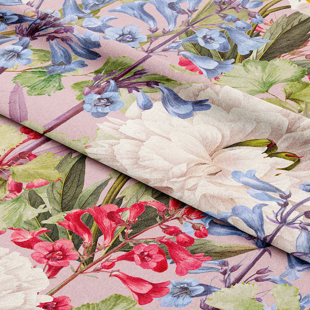Fields of Pink- Cotton Tana Lawn