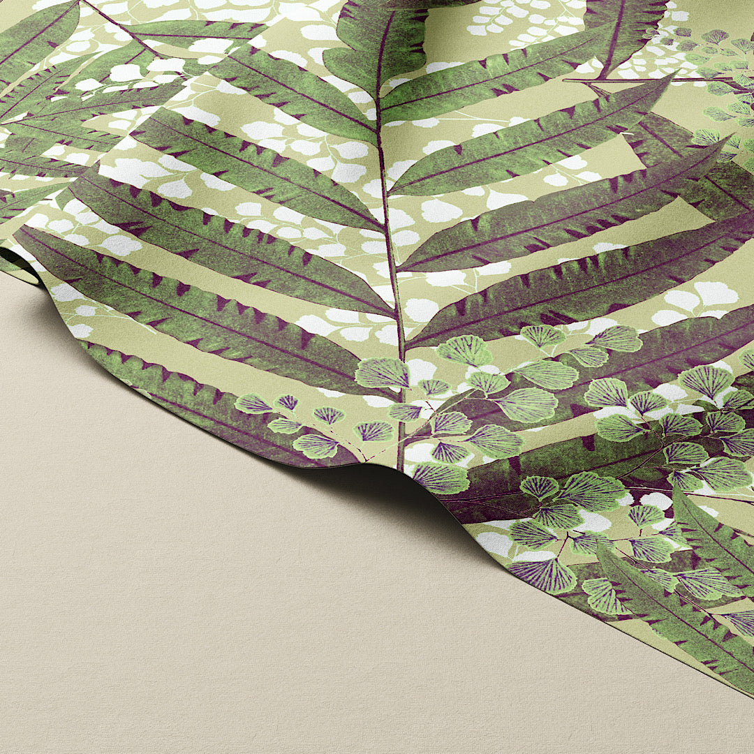 Fronds Forest - Cotton Tana Lawn