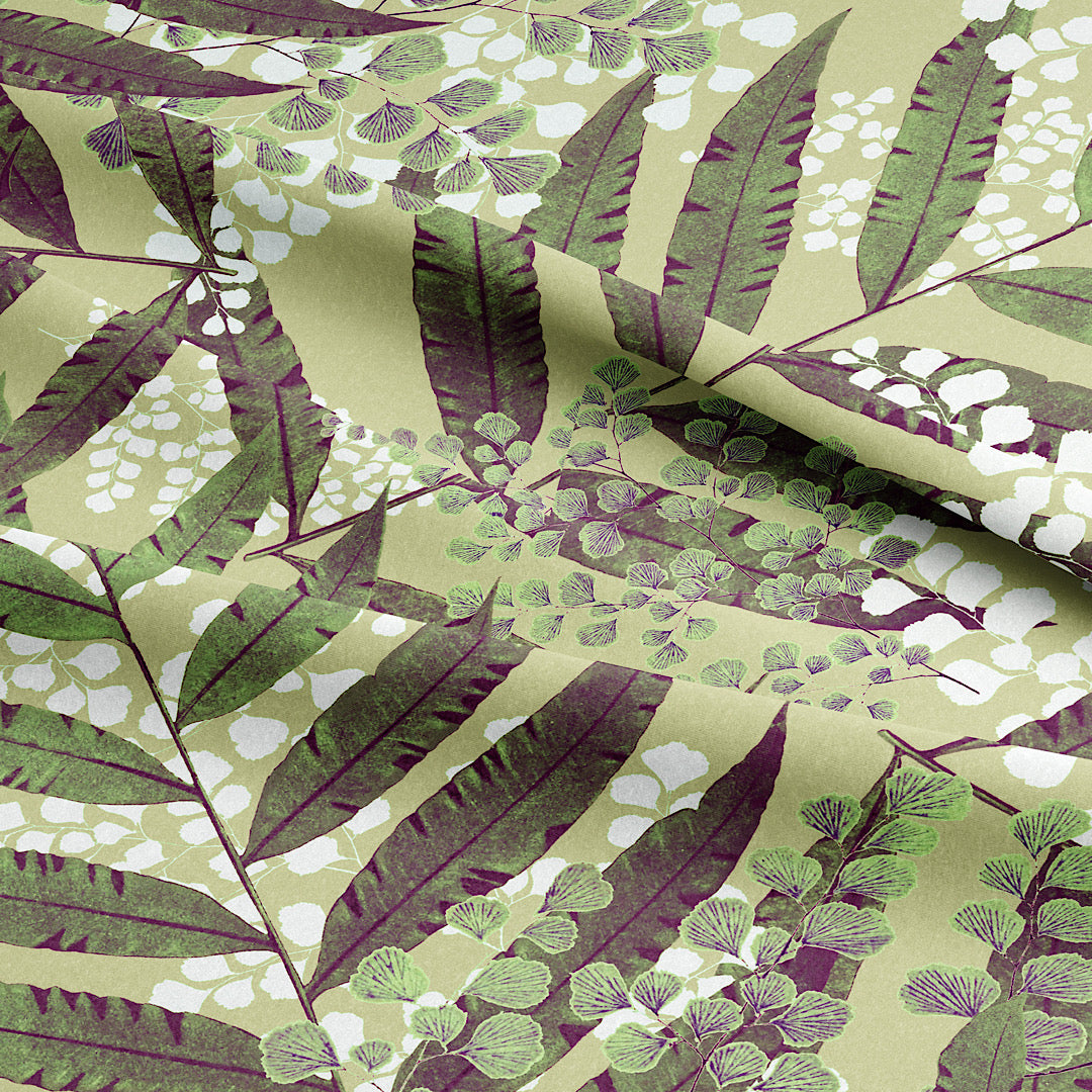 Fronds Forest - Cotton Tana Lawn