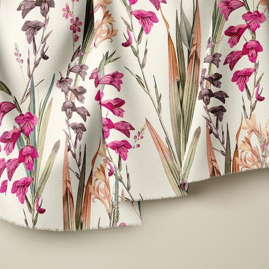 Pink Lilly Field  - Cotton Tana Lawn