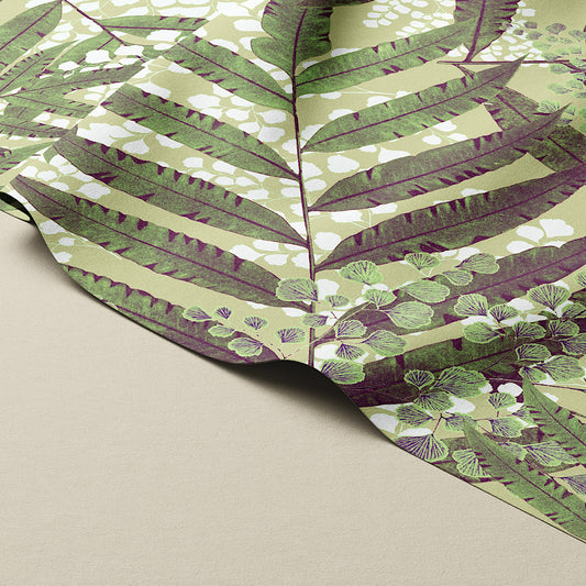Fronds Forest - Cotton Tana Lawn